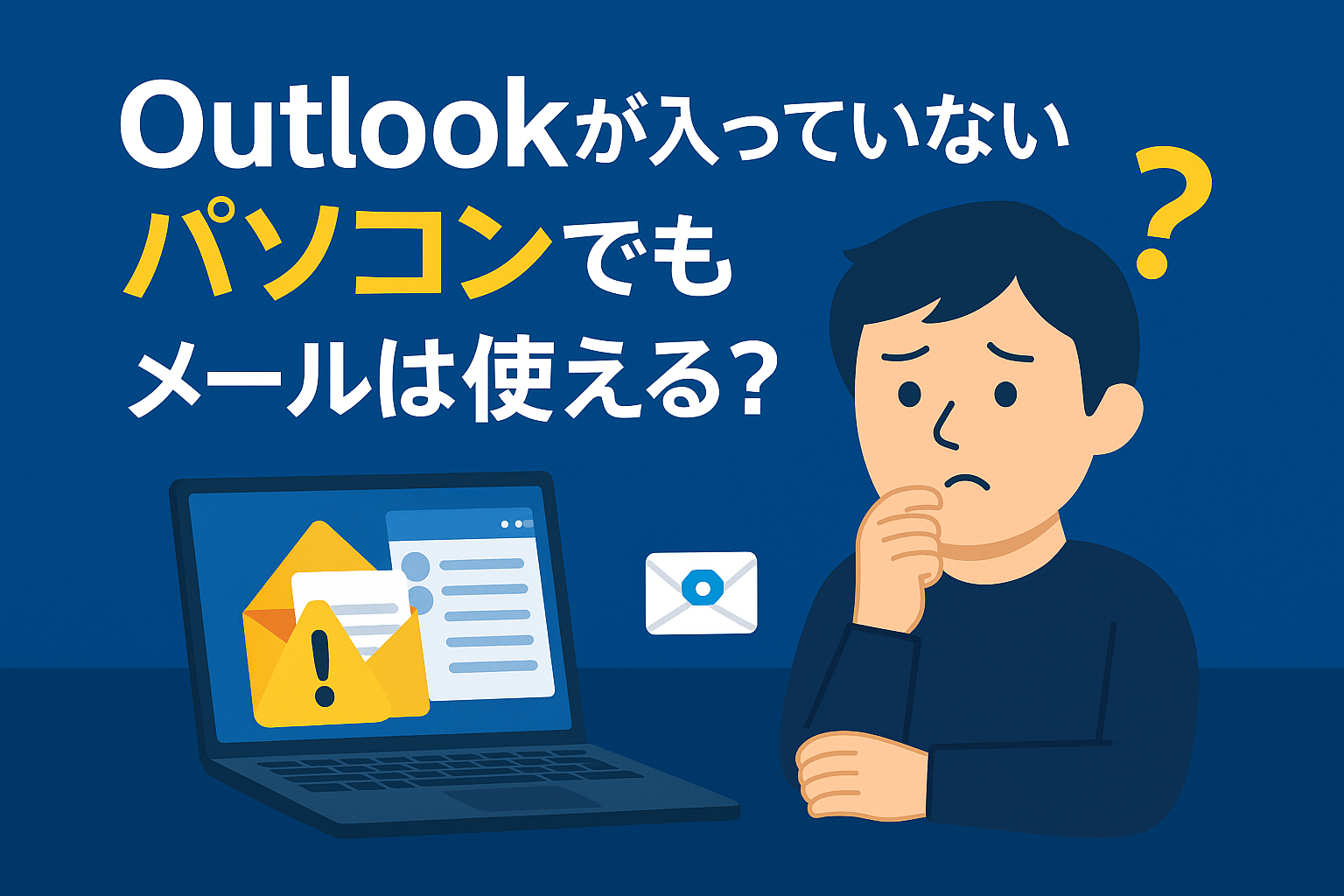 Outlookが入ってないパソコンでもメールは使える？